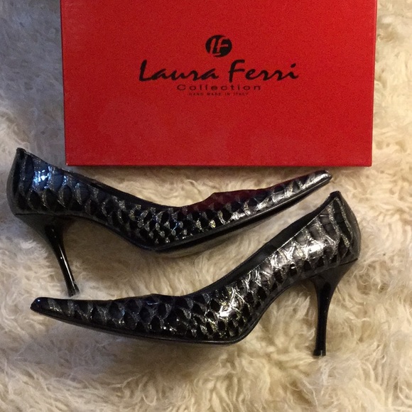 Laura Ferris’s heels - Picture 1 of 3